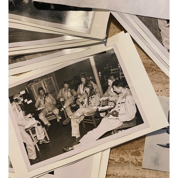 Vintage VC-27 Fighter Squadron "Saints" Photo Collection - Picture 6 of 8